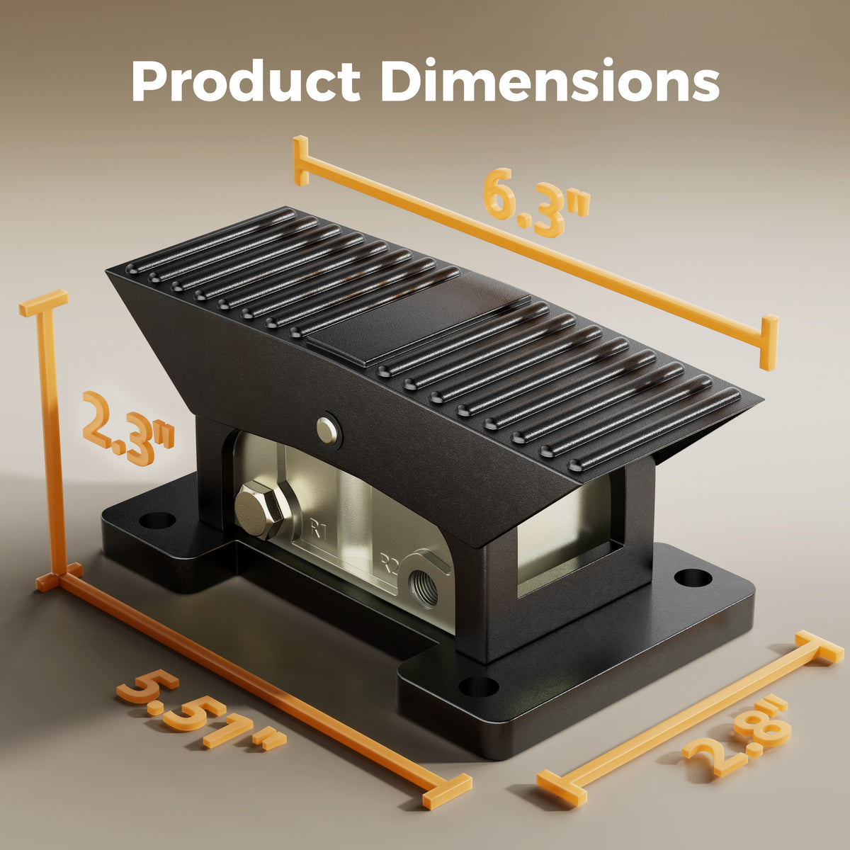 Heavy Duty Pneumatic Foot Pedal Valve