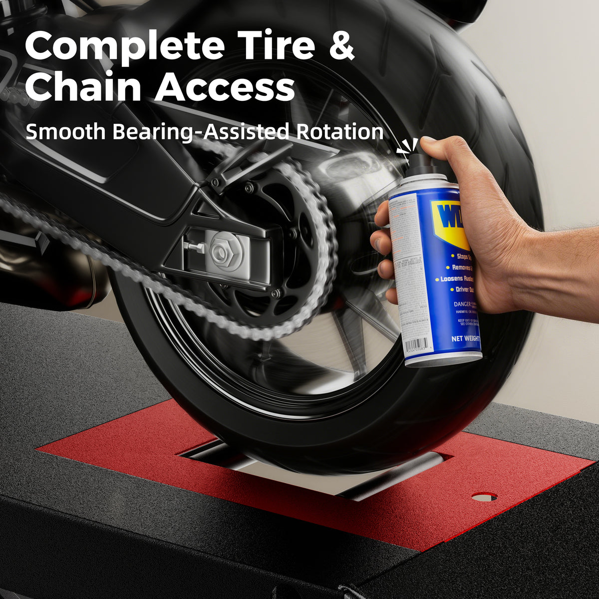 Rear Wheel Roller Plate