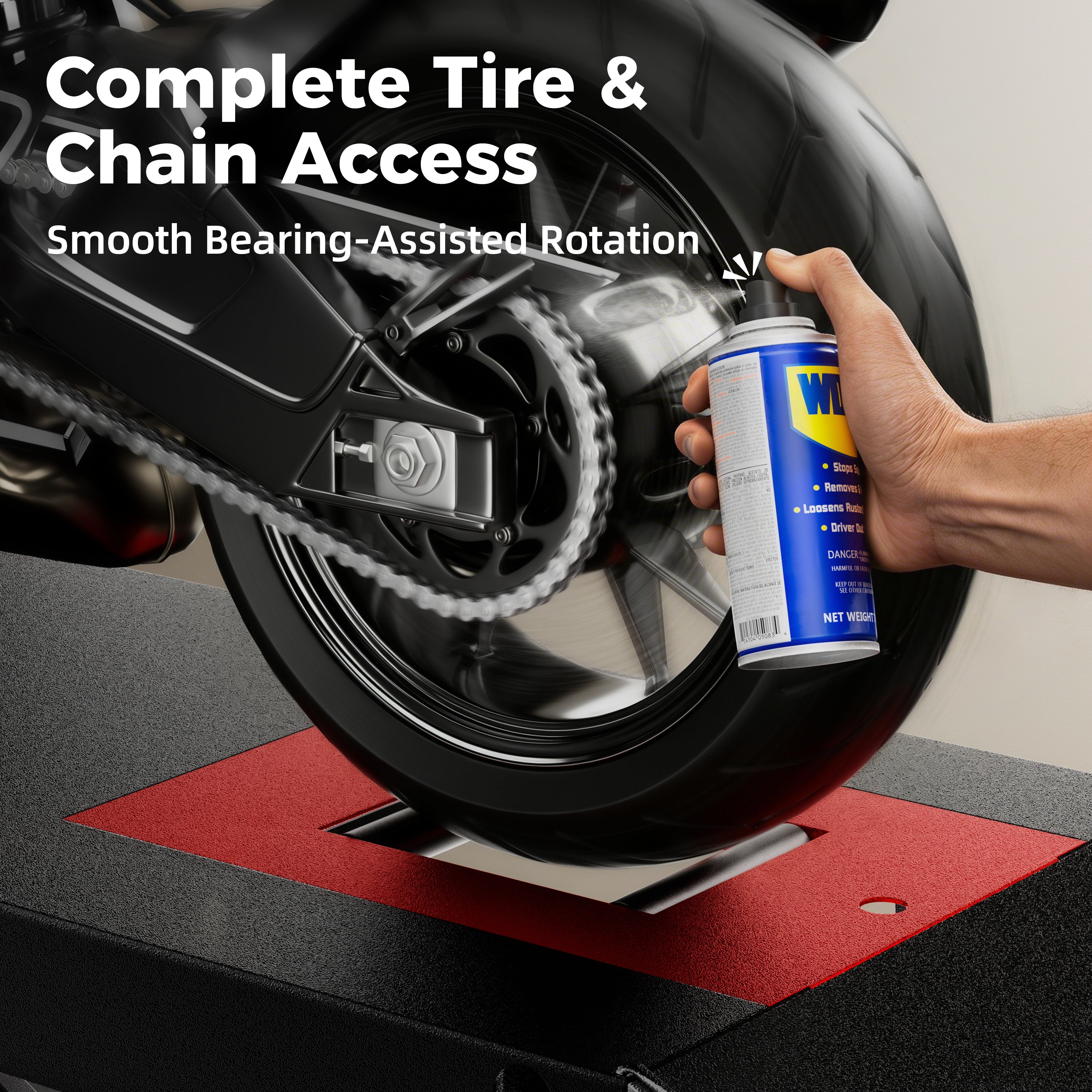 Rear Wheel Roller Plate