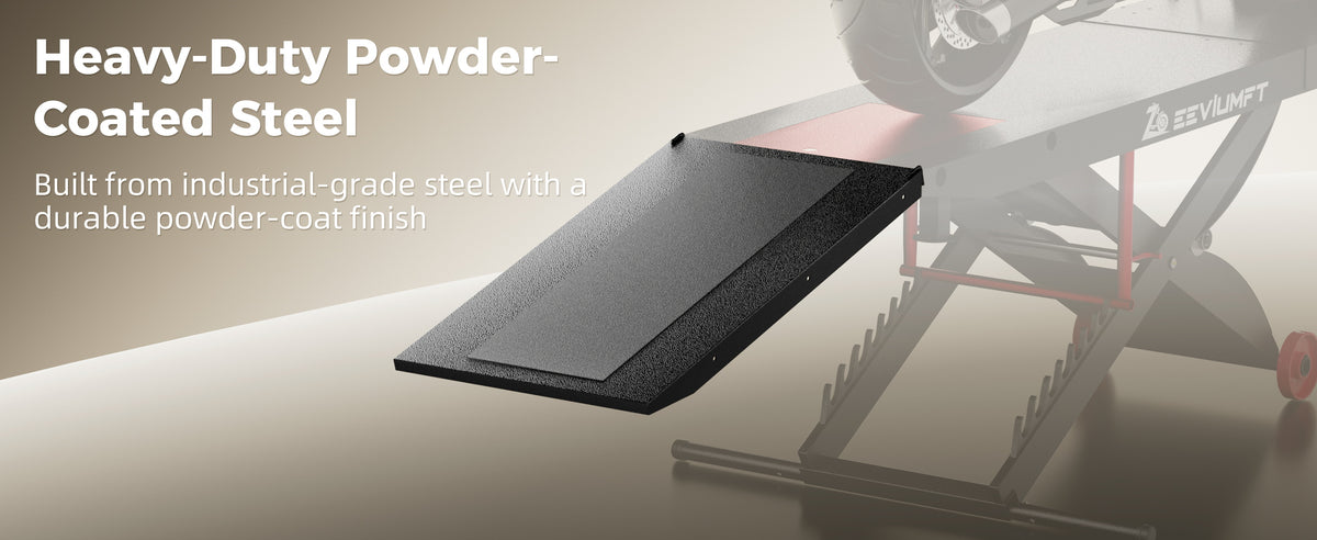 40" Motorcycle Lift Center Ramp