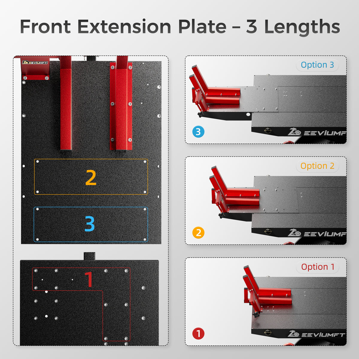 Zee-PROLIFT-48" Édition Plaque à Rouleaux