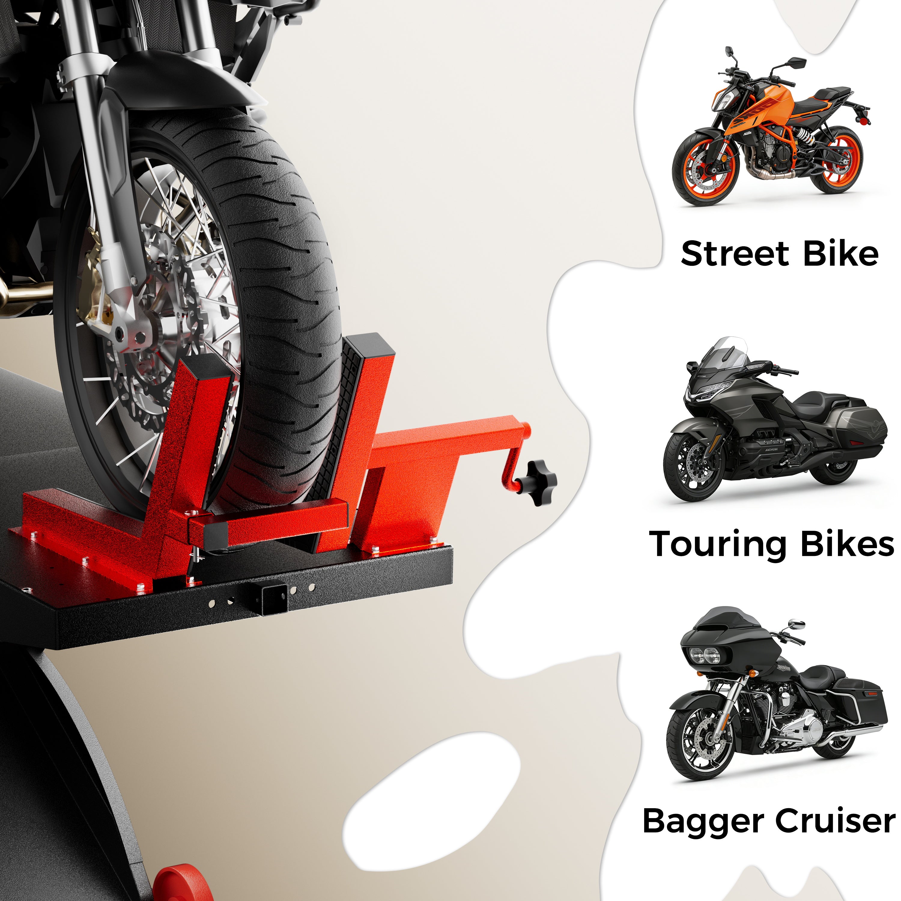 Upgraded Front Wheel Chock