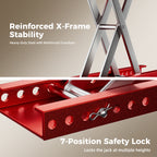 1100 lb Motorcycle Scissor Lift Jack